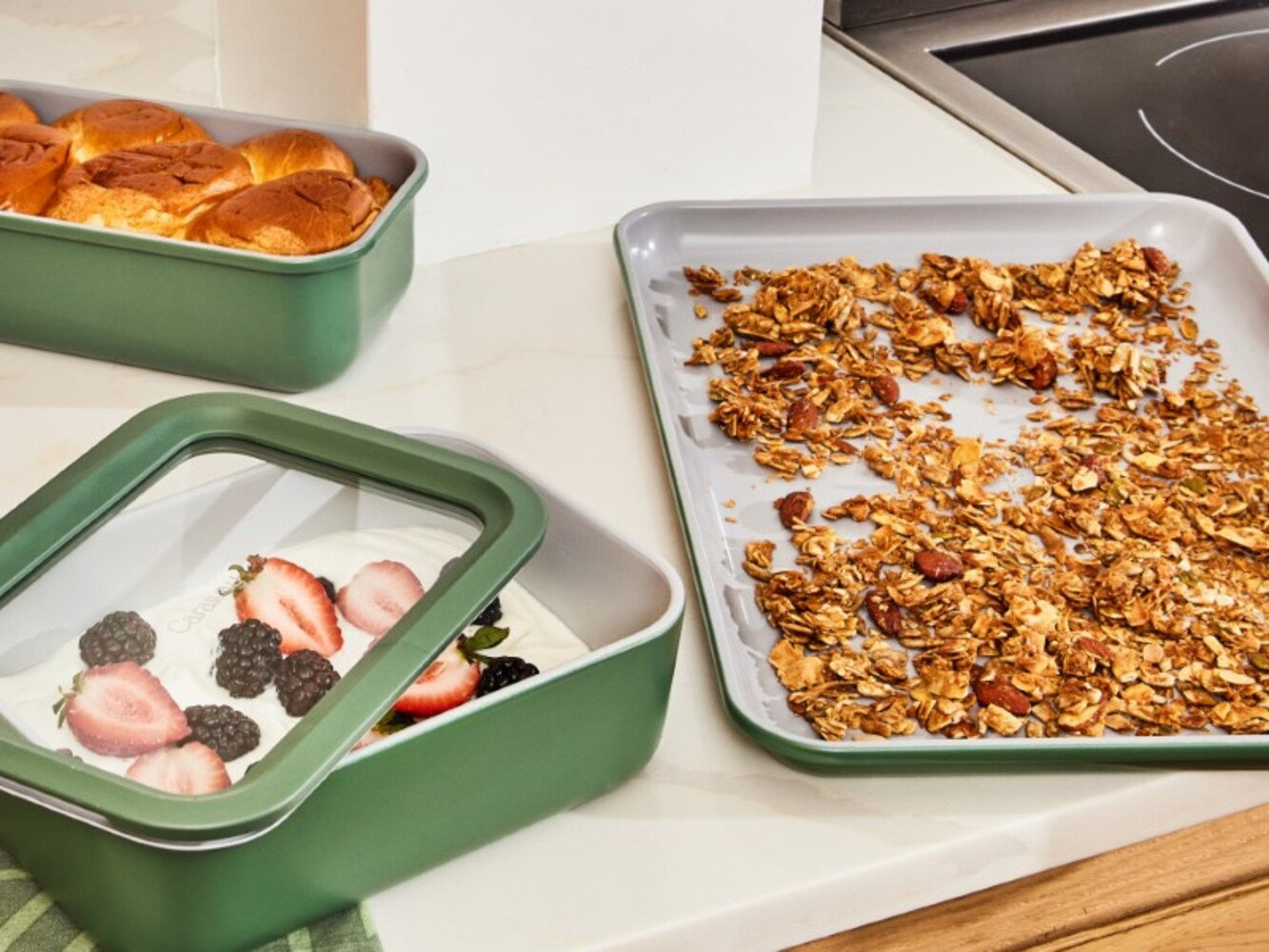 Caraway Nonstick Baking Sheet, Sage