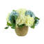 Hydrangeas Arranged in Straw Grass Pot