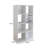 Seandra 8 Cube Storage Unit in Chalk White & 4 Jute Handled Box Drawers