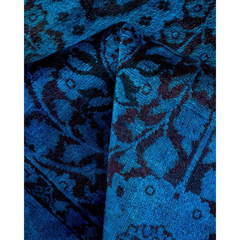 Fine Vibrance One-of-a-Kind 3' 2" X 5' 2" Hand Knotted Area Rug