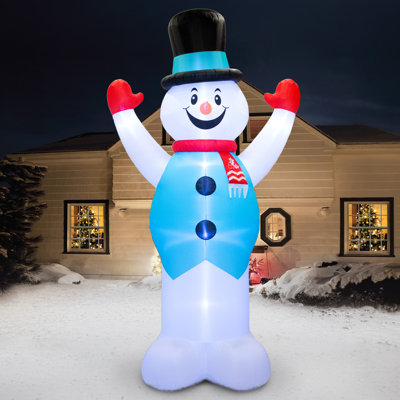 Bonhomme de neige gonflable colossal The Holiday Aisle®