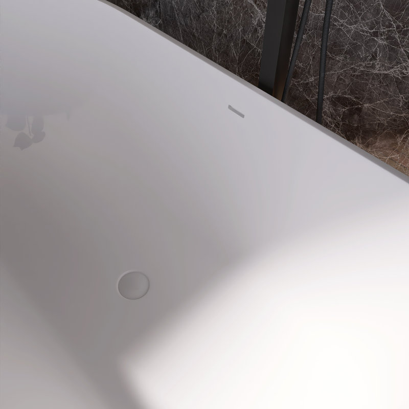 Baignoire de trempage autoportante 69 po 69 po