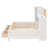 Twin Size Wooden Daybed With 3 Storage Drawers, Upper Soft Board, Shelf, And A Set Of Sockets And USB Ports, White