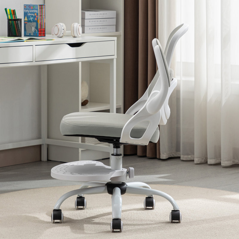 Kids 21.3'' Adjustable Height Desk Chair Activity Chair, Gray