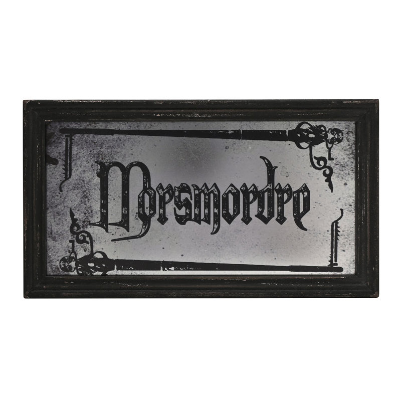 Harry Potter Dark Arts Mirrored Plaque Morsmorde