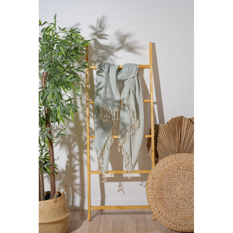 Luxueuse serviette de plage 100% coton Fouta, 39,4 po x 70,9 po | Doux et léger, 7,9 oz / pied carré | Idéal pour la plage, la piscine et le spa | Séchage rapide, entretien facile - lavage délicat à 104 ° F, séchage par culbutage à basse température