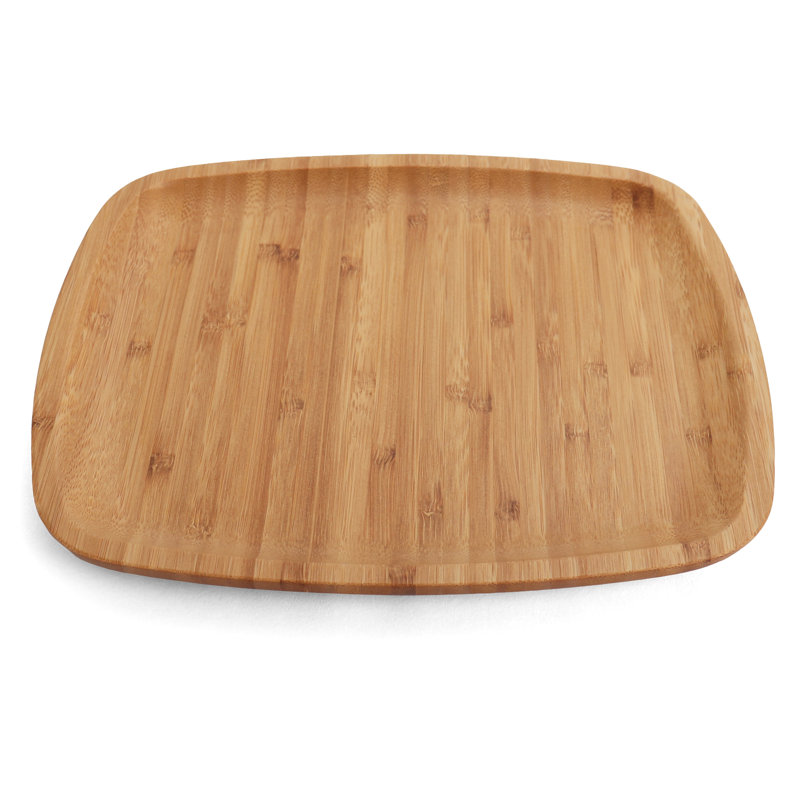 Reusable Bamboo Square Dinner Plate