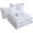 Ruffled Edge Microfiber Bed in a Bag Comforter Set-595734560-595734748