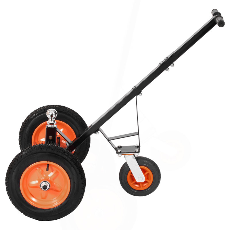 Remorque 1000Lbs 16,7 et 22 pouces à hauteur ajustable 2 pouces et roues 14 po, H 6,89 po x l 15,35 po x P 33,46 po