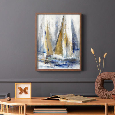 CRUISING Framed Print - Solid Wood