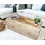 Solid Wood Top Coffee Table