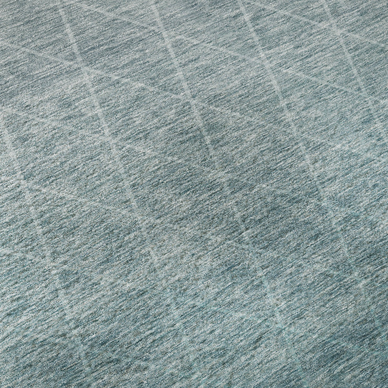 Tapis géométrique de qualité supérieure lavable à la machine Verrett AMF1175, Rectangle 5 pi x 7 pi 6 po