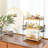 Bathroom Organizer Countertop, 3 Tier Bathroom Counter Organizer With Basket For Skin Care, Kitchen, Vanity