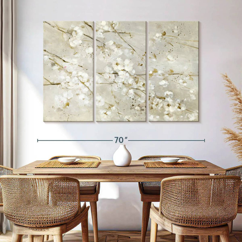 Harnek Soft Spring Blossoms, 36" H x 57" W