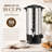 2.22gal Large Coffee Maker Adjustable Temperature Coffee Urn Stainless Steel Coffee Pot for Catering Events Hotel Restaurant Office