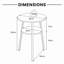 3 Legs Round Side Table