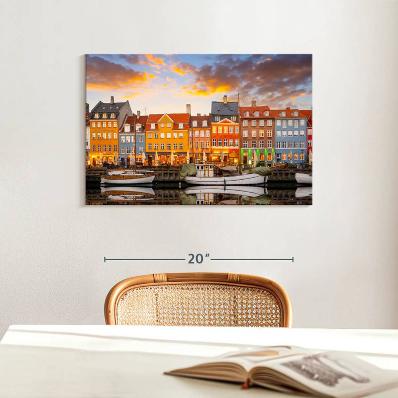 Nicci Illuminated Nyhavn Canal