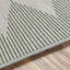 Darrah Round Indoor & Outdoor Boho Moss Grey Rug-2129109430