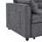 Sienna Tufted Convertible Sleeper Sofa With Chaise