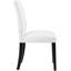 Chaise de salle à manger en cuir végétalien capitonné Duchess de Modway-108466797