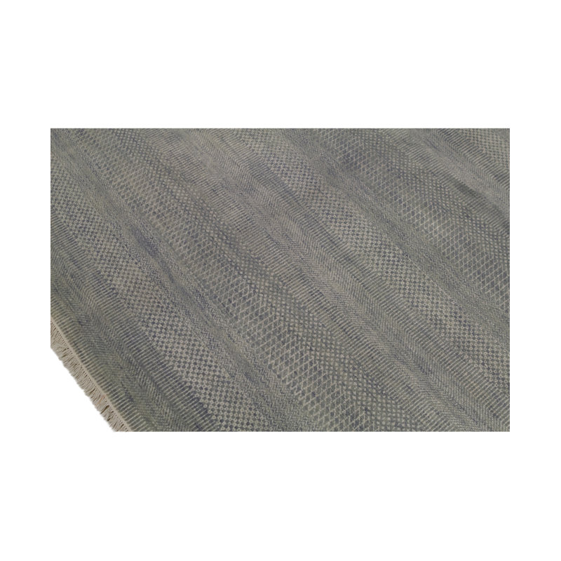 Area Rug in Light Green/Gray