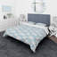 Ensemble de housse de couette designart ondulations-35228714