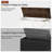 39.4" Wooden Storage Trunk With 2 Safety Hinges