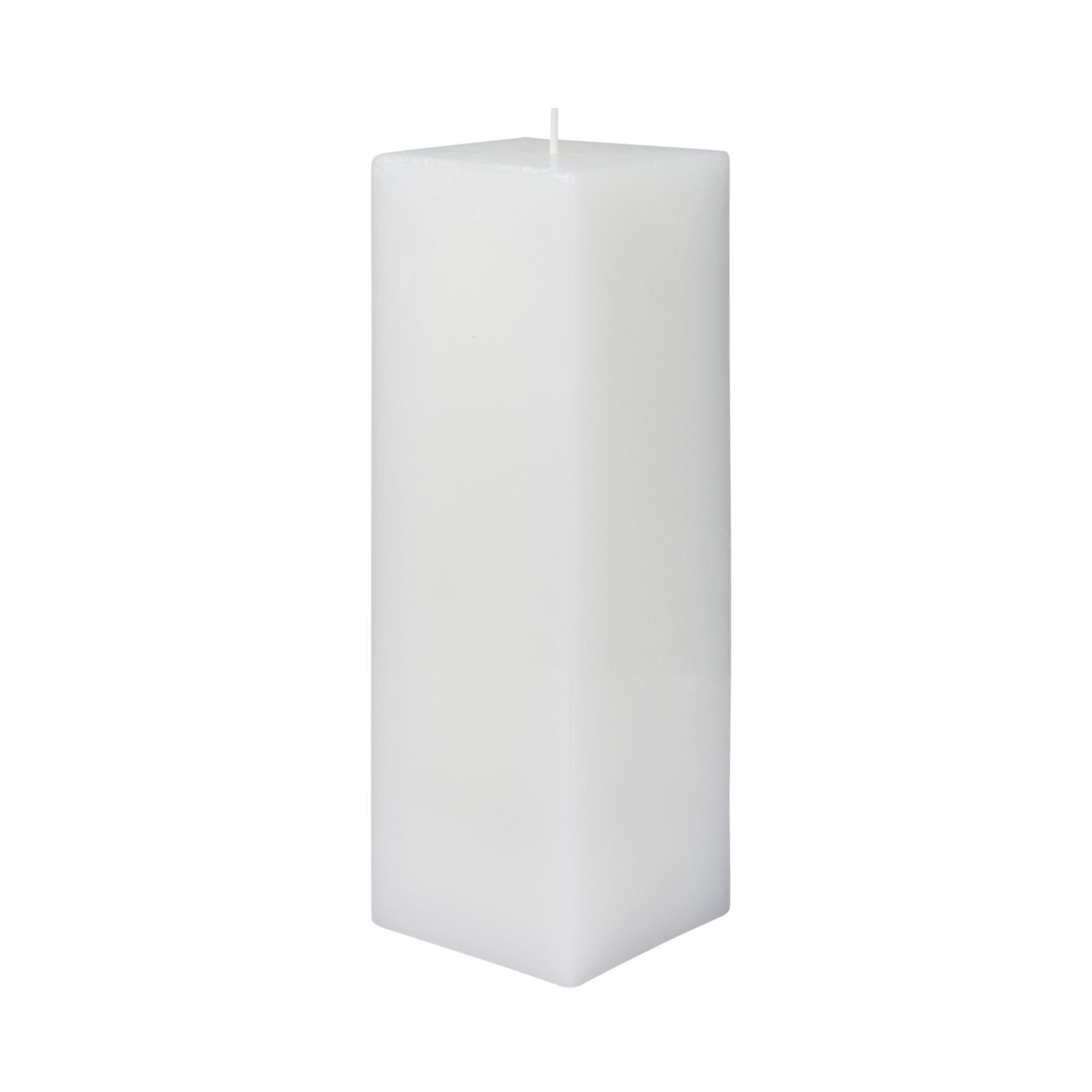 Citronella Pillar Candle, White, 9" H x 3" W x 3" D, Set of 12