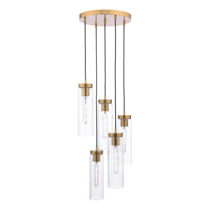 Avyanna 5 - Light Bronze Pendant