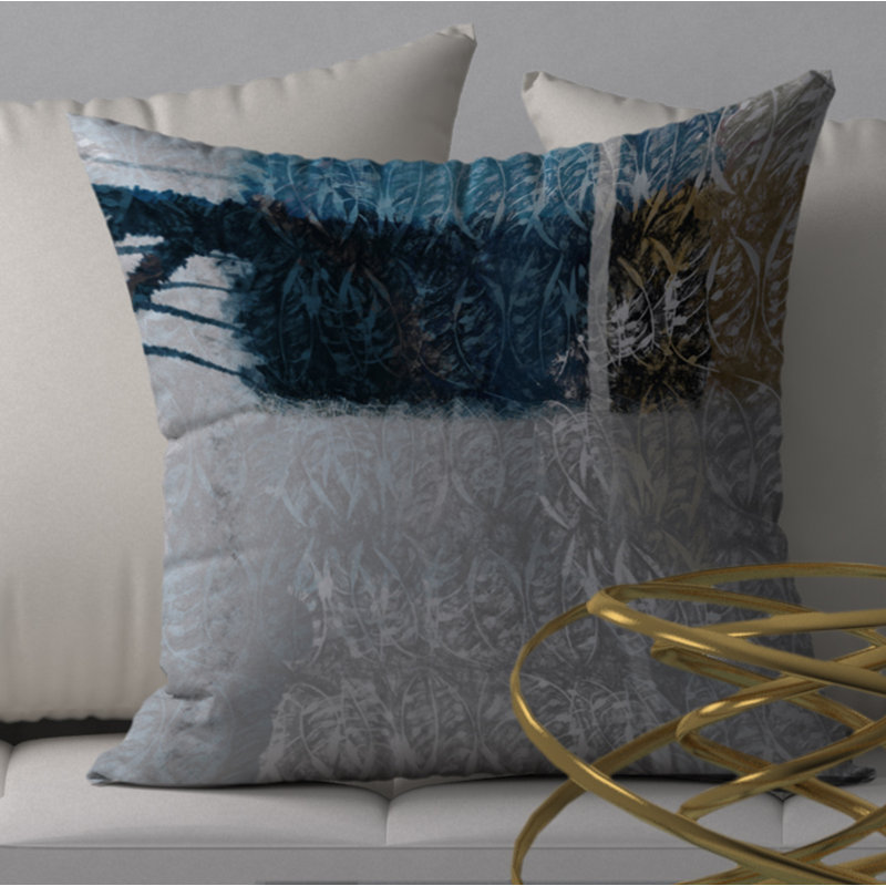 Floral Reversible Throw Pillow, 20" x 20"