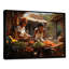 «African Vibrant Market I», reproduction d'art sur toile-585678256-585678413