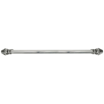 Cache multi-crystals large ends; 18 inch center to center appliance/long pull; 3/4 smooth bar; decorated with swarovski crystals in finish Chalice