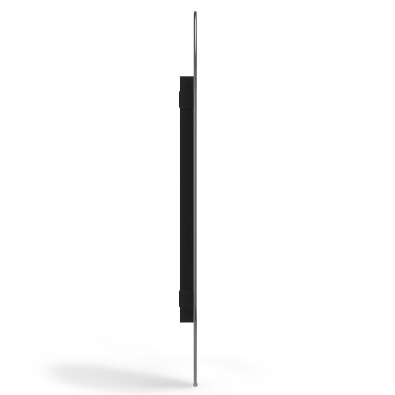 Hubba Pill Mirror 36X18 Brass, Matte Black