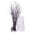 Vickerman LED Frosted Twig Collection 30'' Faux Tree in Freestanding