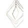 Trieste Large Angular Pendant Light