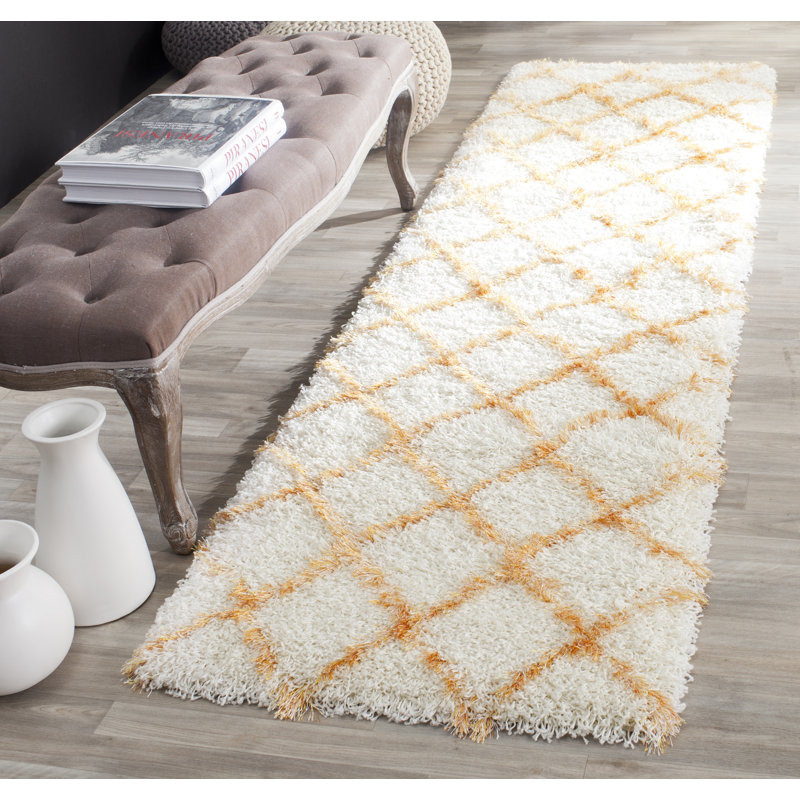 Tapis à poils longs Sg-MSG-Moroccan, Coureur 2'3" x 8'