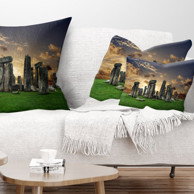 Coussin Schafer Landscape Stonehenge