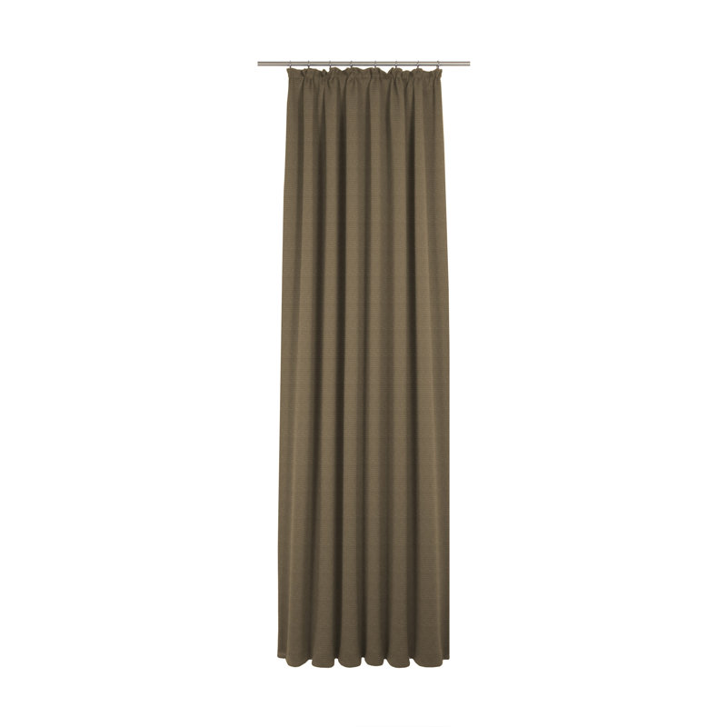 Vasilos Room Darkening Single Curtain Panel, 225cm H x 132cm W