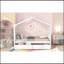 Lit en bois avec tiroirs-475882703