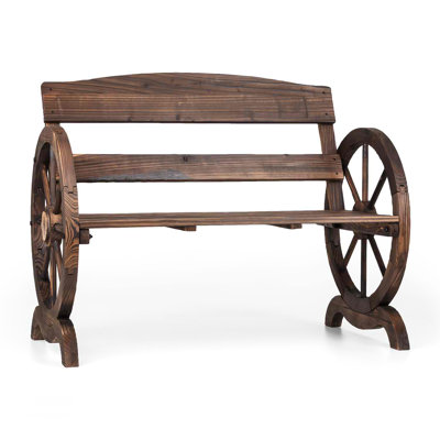 Solid Wood Fir Outdoor Bench