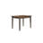 Counter Height Two Tone 4 Drawer Dining Table