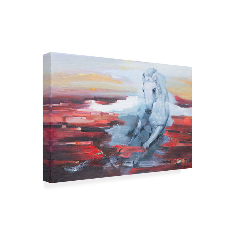 Art sur toile «Bachelor Anastasiia Grygorieva Across The Era», H 12 po x l 19 po