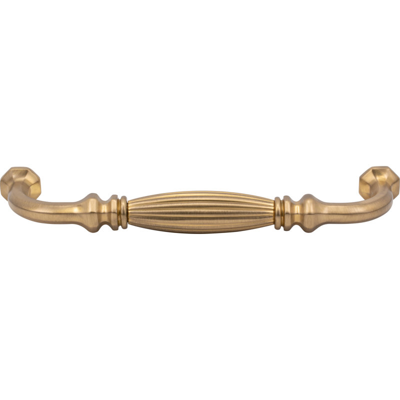 Roscato 6 5/16" Center to Center Pull, Satin Brass