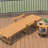 Outdoor Chaise Lounge With Adjustable Backrest Outdoor Wood Chaise Lounge Set with Table-124538991