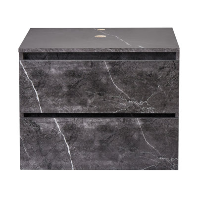 Wall Mounted Washbasin Cabinet SERRA 60 cm