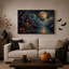 Art mural sur toile Spooky Witch House-494358179