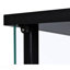 Vitrine noire à 4 tablettes-133427319