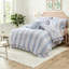 Striped and Toile Comforter Set