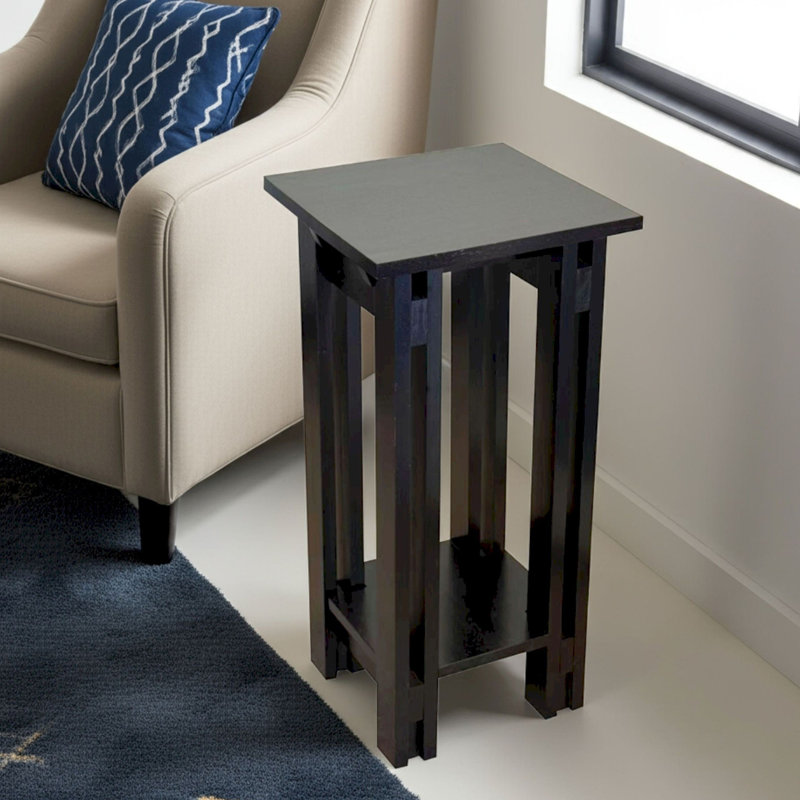Support pour plante Damius, Noir