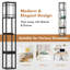 Liliyanna 160cm Black Traditional Floor Lamp